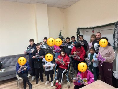 Коледна работилница с Център за обществена подкрепа "Слънце" гр. Ловеч - ЦСОП Васил Левски - Ловеч